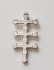 Arthatic Triple Cross Pendant - Silver
