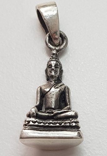 Buddha Pendant - Silver