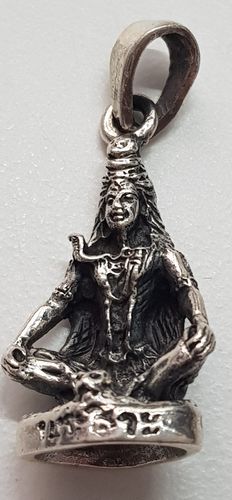 Shiva Pendant - Silver